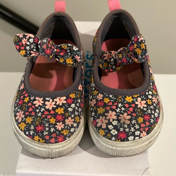 Carter’s Floral Print Sneakers - Picture 1 of 12